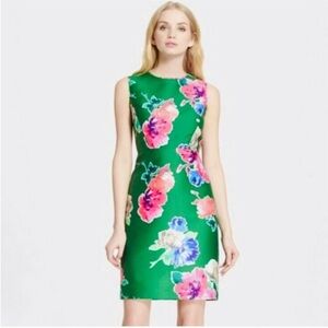 Kate Spade Floral Fitted Sheath Dress